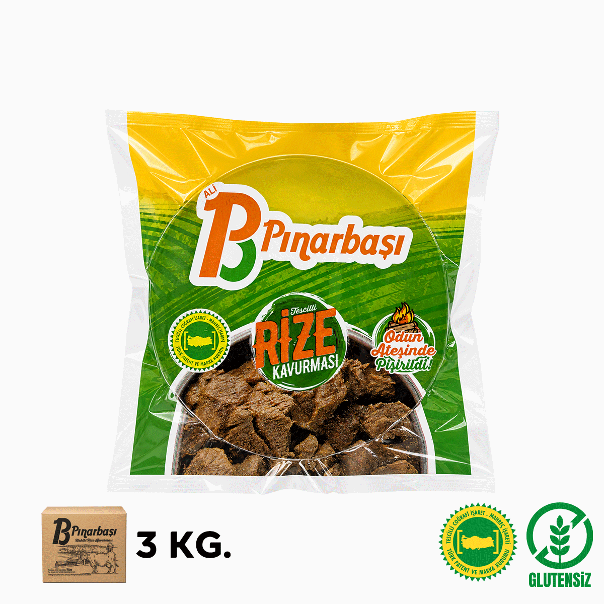 Pınarbaşı 200 Gr. Kavurma  ( 3 KG)