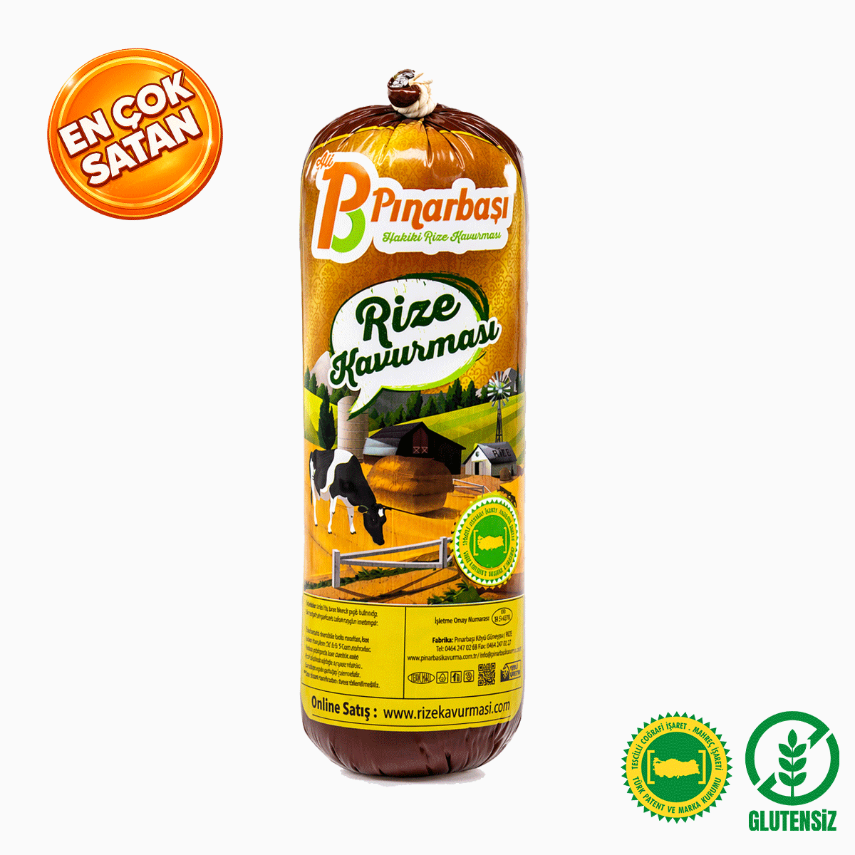 Pınarbaşı 1 Kg. Rulo (Tulum) Kavurma